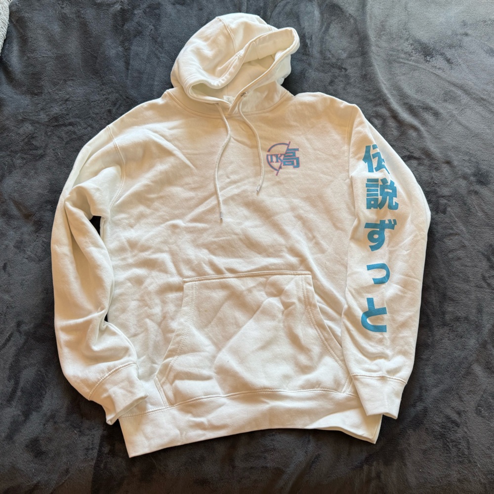Tuned in tokyo white dragon car enthusiast hoodie